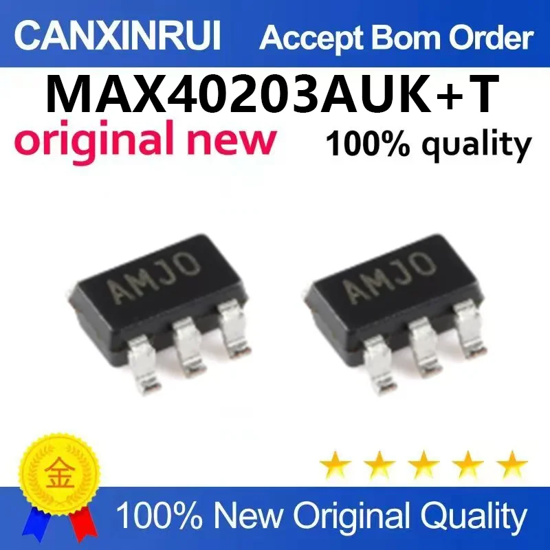 （5pcs-100pcs）Original genuine MAX40203AUK+T SOT-23-5 1A ideal diode chip with ultra-low voltage drop