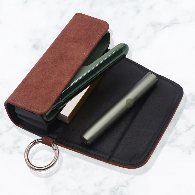 New Leather Holder Pouch For IQOS Illuma Cases Storage Bag Protective Cover for IQOS ILLUMA I Shell Protection Accessories