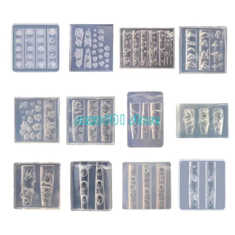 

1XCA Versatile Art Sturdy Silicone Mold for 3D Art and Decorative Projects
