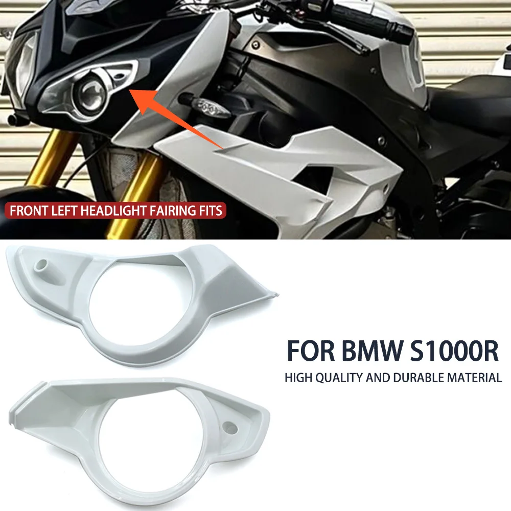 

Front Shell Decoration of Left Chimney of Headlamp Mask Fairing For S1000R S1000 R S 1000 R 2014 2015 2016 2017 2018