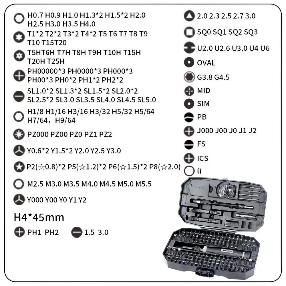 STONEGO 1Set 25/152 in 1 Screwdriver Set Torx Multifunctional Precision Screwdriver For Device Phones Tablet PC DIY