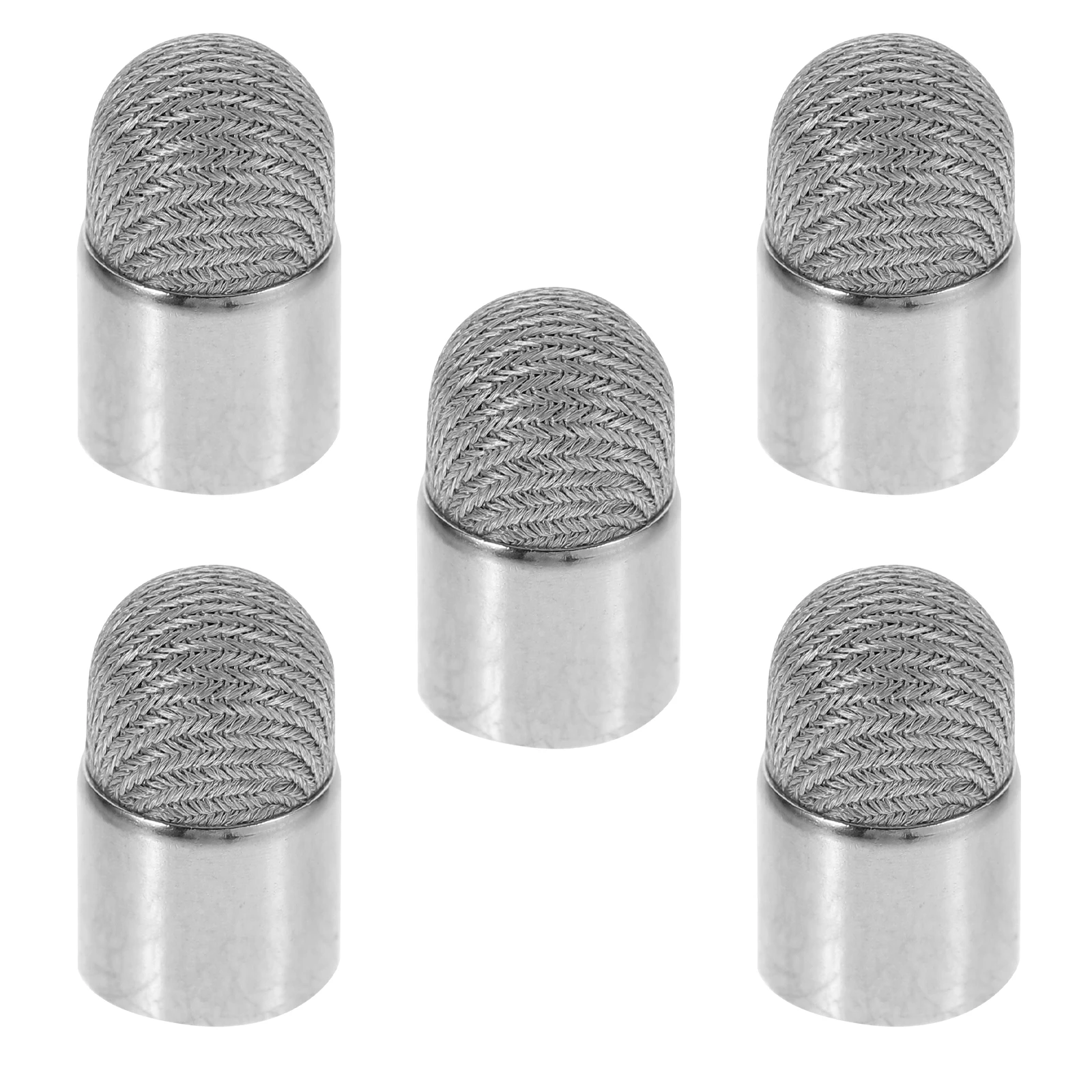 5pcs Capacitor Tip Stylus Mesh 7mm M5 Thread Touch Screen Pen Tips for Tablet Conductive Fabric Wear Resistant Sketch Draw