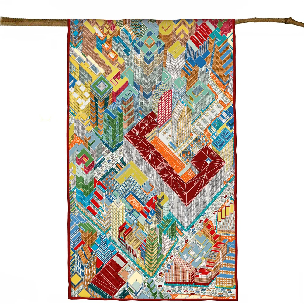 

Silk Long Scarf 150CM 40CM Scarves Hand-rollerd Edges Shawls Hair Bag Belt Neck Decoration Mother Christmas Gifts