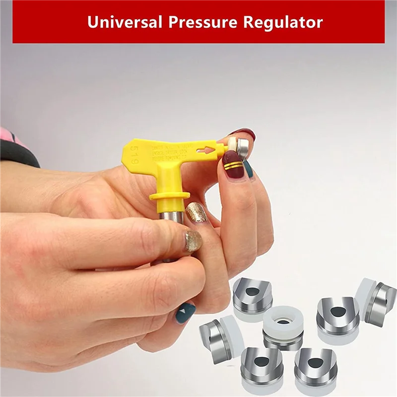 

GTBL Airless Tip Seals For Airless Machine Tips Seals Reversible Airless Paint Spray Nozzle Gasket (72 Pcs)