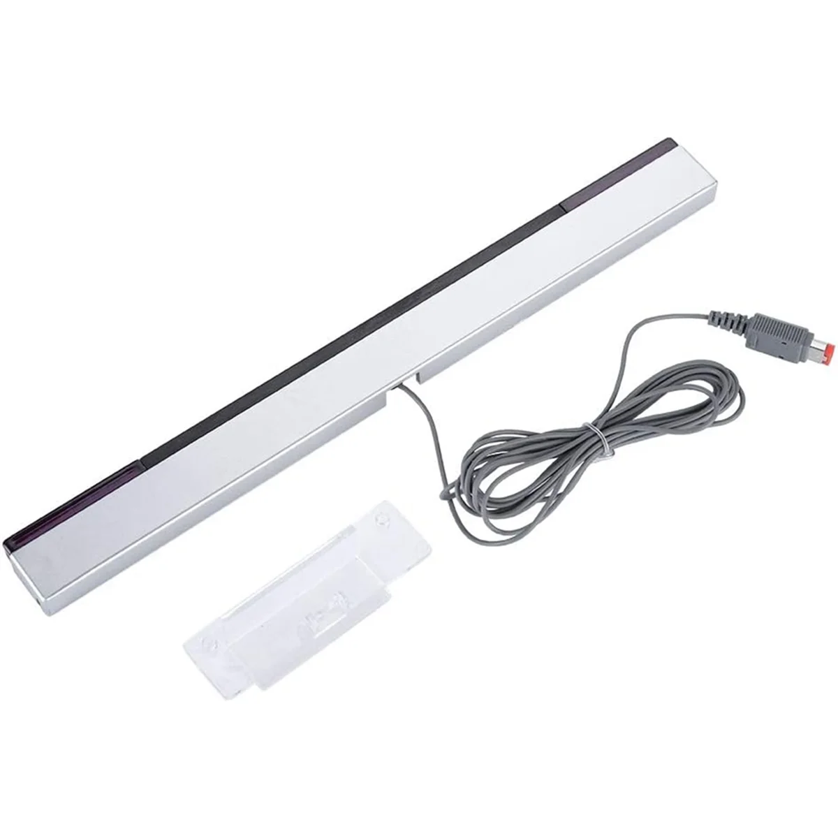 3 in 1 Wired Motion Sensor Bar + AC Power Supply Adapter Cord + Composite Audio Video Cable for US Plug