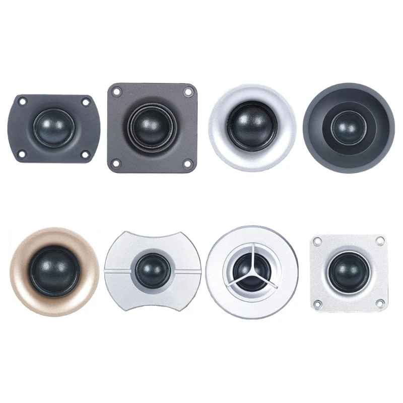 

Silk Dome Tweeter 1200-20000Hz 20W 4-6-8Ω Optional for Bookshelf and Home Theater Speakers