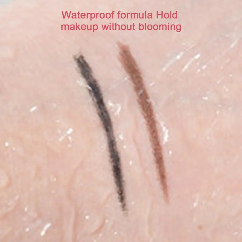 Lápiz de Gel delineador de ojos Delgado, delineador de ojos Delgado, resistente al agua, sudor de larga duración, sin manchas, Pseudo vegano, lápiz de silueta para principiantes, 1/3/5 piezas