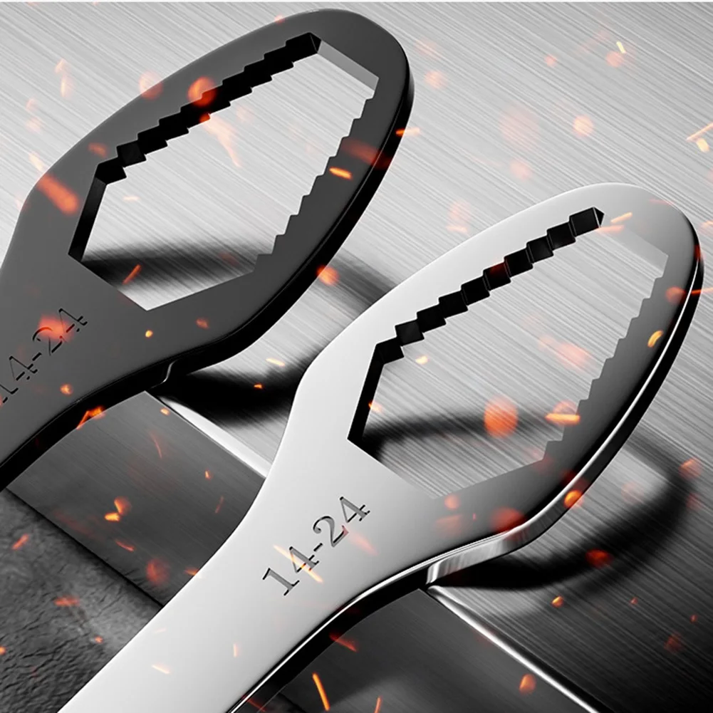 8-24mm Torx-Wrench Adjustable Self-tightening Multifunction Glasses Wrench Board Double-Head Torx-Spanner Hand Tools For Factory