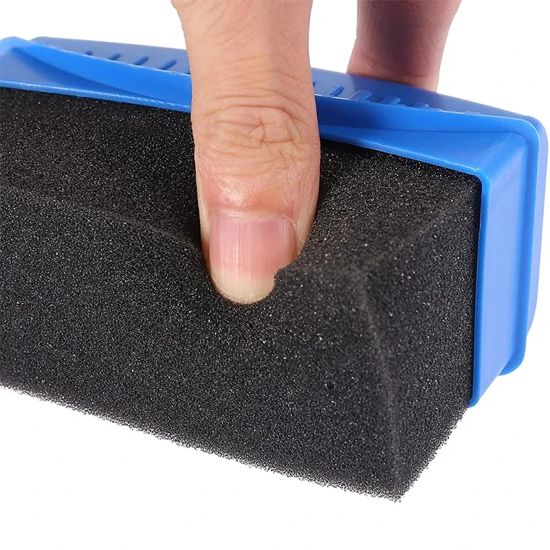 Car Wheel Polishing Waxing Sponge Brush With Cover ABS Washing Cleaning Tire Contour Dressing Applicator Pads Detail Accessories image 5
