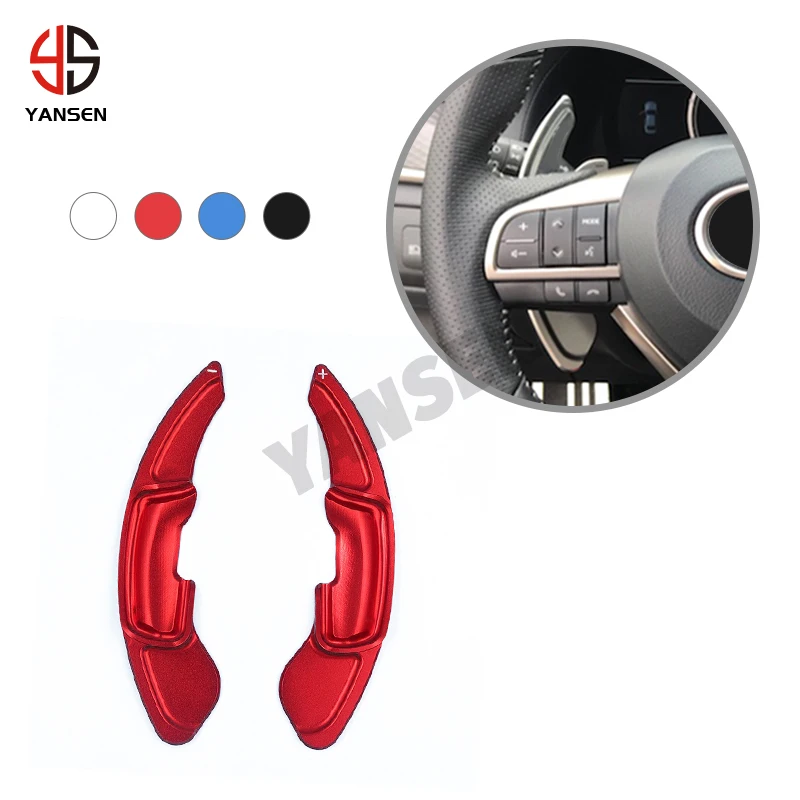 Shifter Paddle For Lexus GS250 GS350 GX450 2012 2013 2014 2015 2016 Steering Wheel Gear Extension Shift Stickers