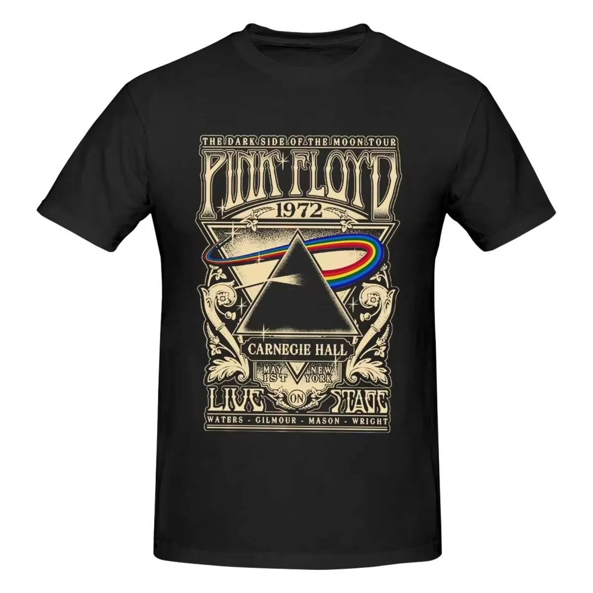 Summer 2026 Best-selling Pink Floyd, The Legendary British Rock Band, Themed Outdoor Casual Trendy Men's Short-sleeved T-shirt