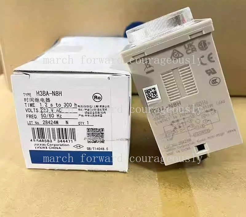 Original for Omron time relay H3BA-N H3BA-N8H AC220V X8HA X8HB DC24V
