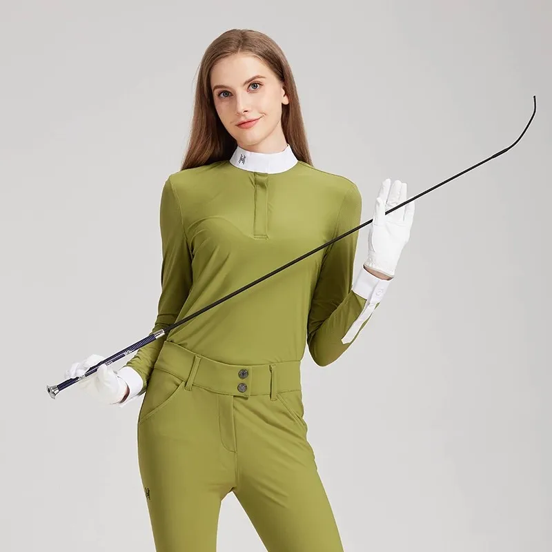 Bicz jeździecki Baslong, sprzęt jeździecki, antypoślizgowy, z włóknem węglowym owiniętym jedwabiem, 266,4 cm, smoczy bicz dla rycerzy i rycerzynek.