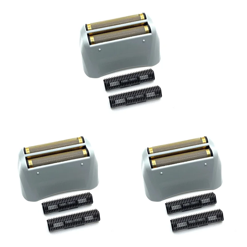 مجموعة شفرات ماكينة حلاقة بديلة احترافية A01V-3X متوافقة مع Andis 17160 17170 17205 17260 ذهبي