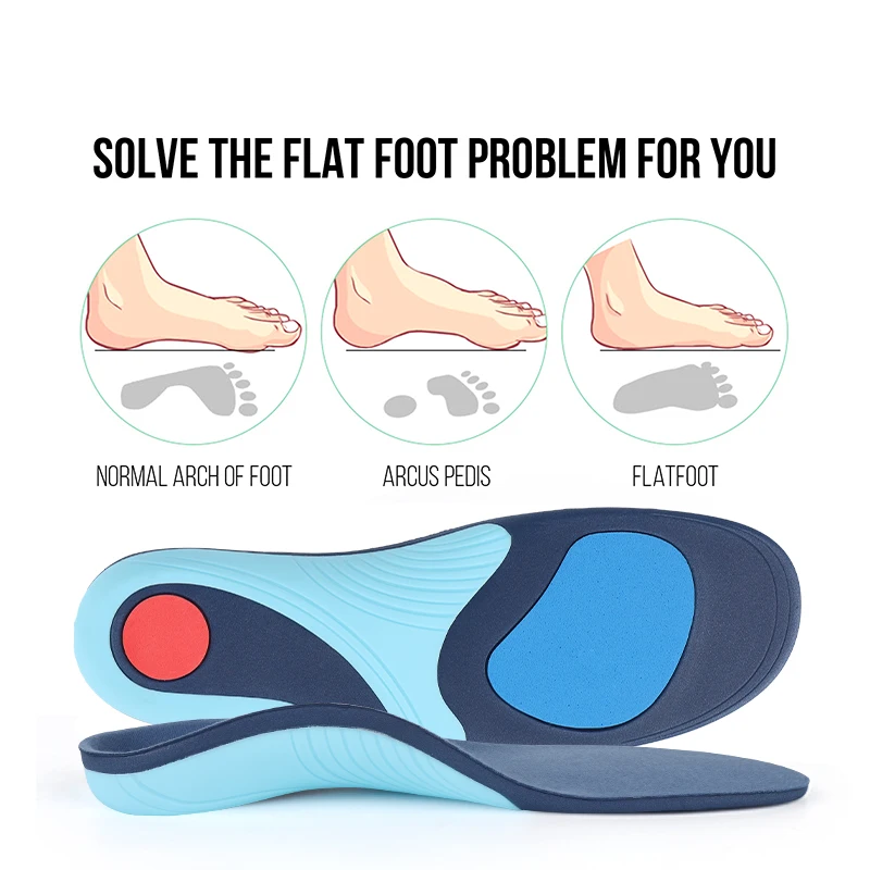 High Arch Support Insoles for Plantar Fasciitis Relief Shock Absorption Pressure Distribution Ideal for Work Boots Orthotics