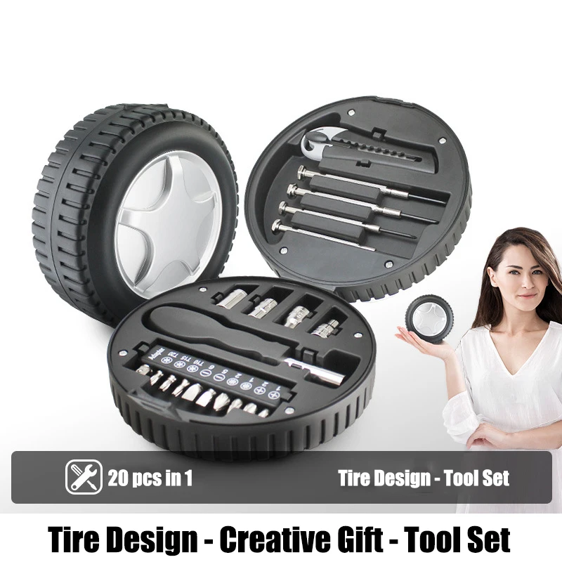 20-in-1 Precision Household Tool Kit Carbon Steel Screwdriver Bit Wrench Mobile Phone And Watch Professional Repair Tools