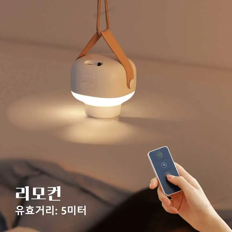 Outdoor Camping Fan, Tent Canopy Ceiling Fan, Multifunctional Circulator Fan Air Cooler LED Lights Lighting Remote Control