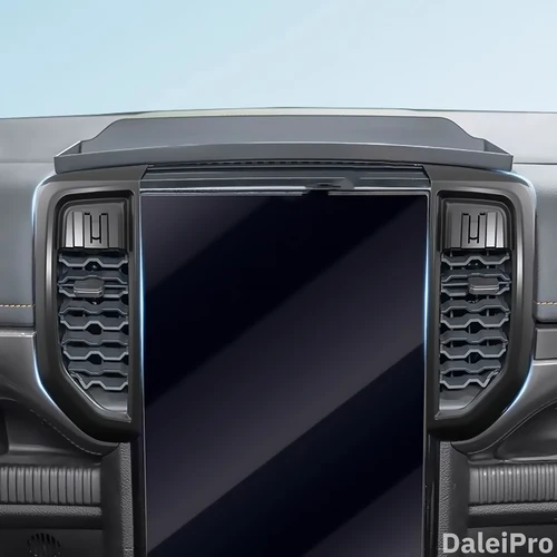Imagen 2 del producto Para Ford Ranger Raptor Tremor 2023-2025 soporte de teléfono para coche Dual diseñado personalizado soporte de carga inalámbrica para accesorios Ranger