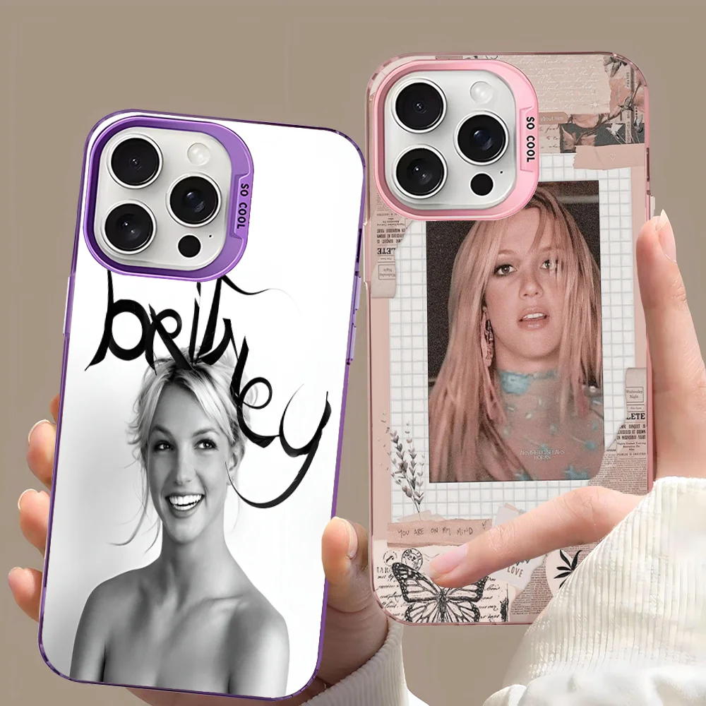 Singer Britney Spears Phone Case For IPhone 16 15 14 13 12 11 Pro Max X XR XSMAX 8 7 Plus Matte Shockproof Back Cover