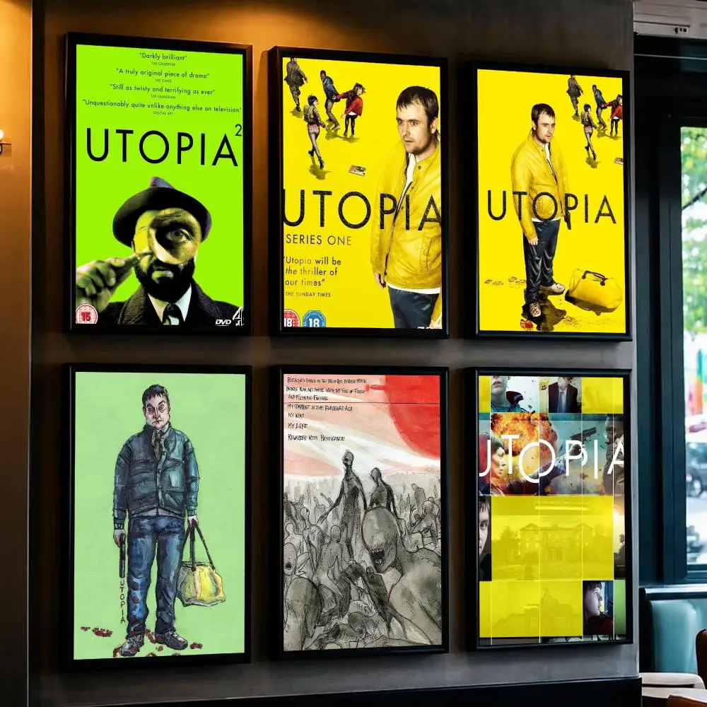 tv series U-Utopia-A Poster Decorative Wall Art Sticker for Cafe Office Bedroom and Living Room