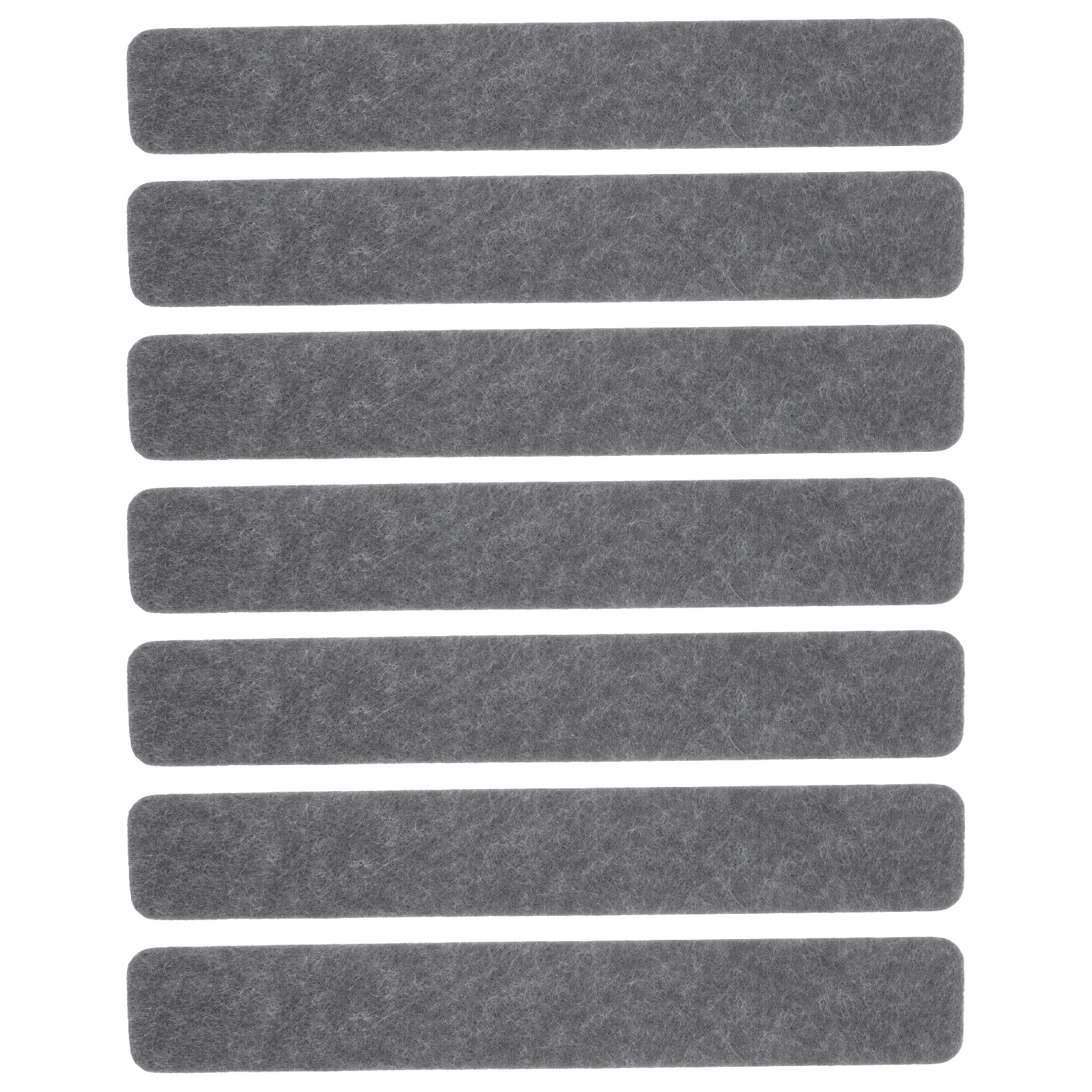 8Pcs Bulletin Board Felt Strips Wall Mounted Memo Bar for Organizing Notes Tasks Decorative Felt Tile Board Pin Strip