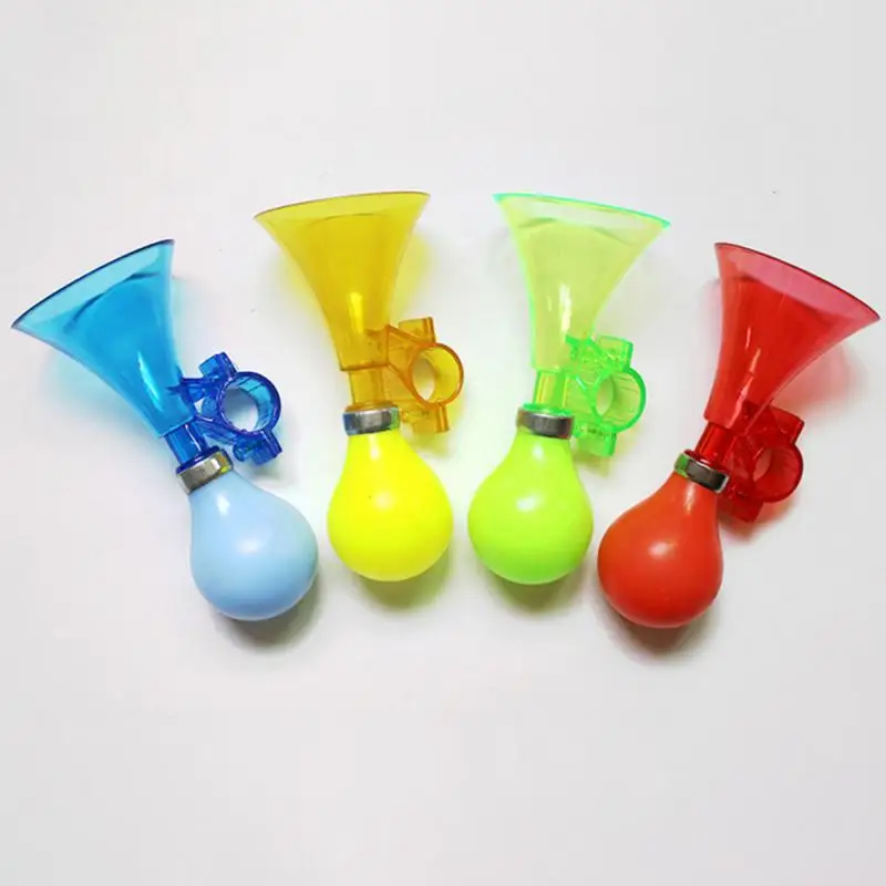 Children Air HornColorful Cycling Ring Alarm For Kid Boy Girl Plastic Handlebars Bell Scooter Bike Accessories Tool