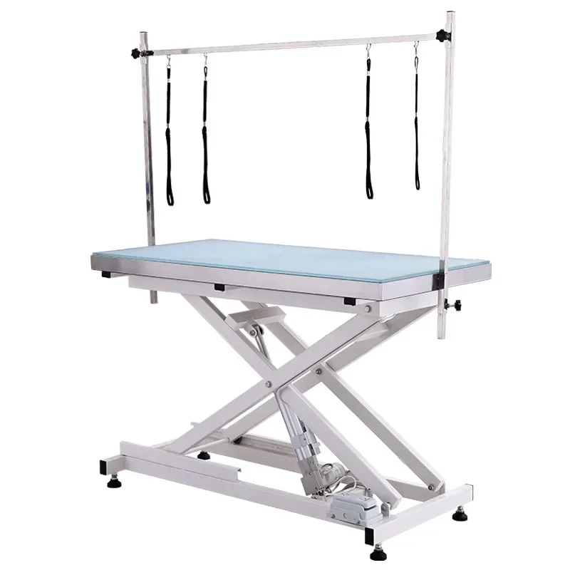 

New Electric New Sturdy And Durable Pet Hydraulic Lift Beauty Table Gantry Cat Dog Bath Folding Pet Shop Hospital Special Beauty