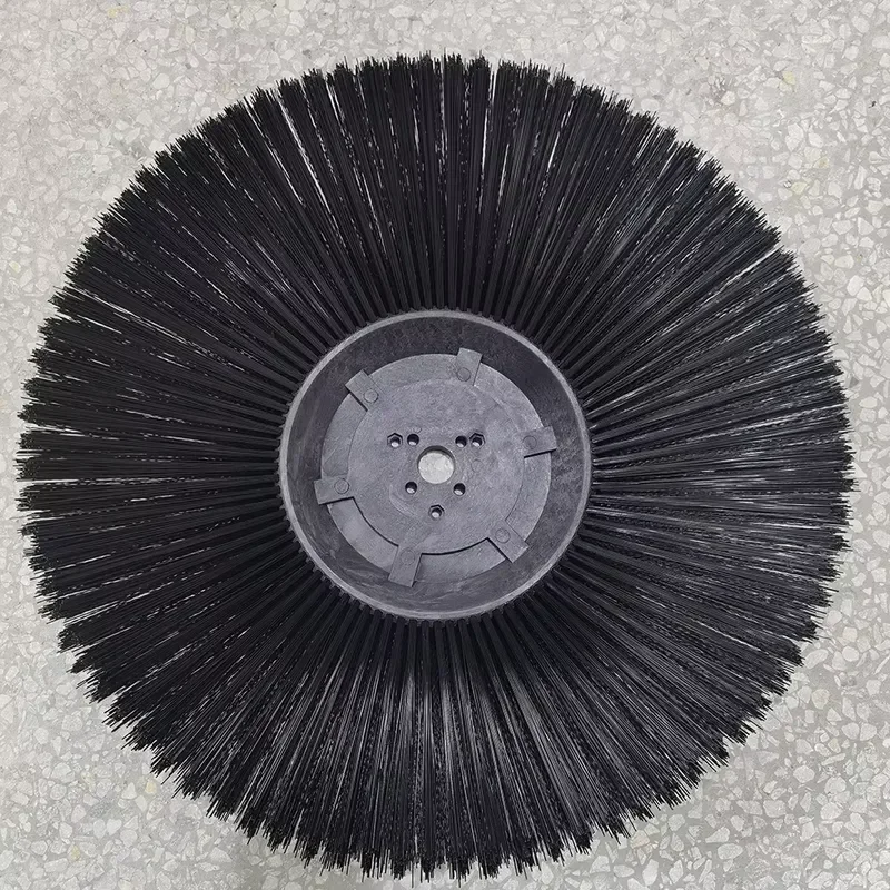 High Quality Wear-resisting Municipal Sweeper Brush Gutter Broom Road Snow Sweeper Poly Circular Brush Sweeper Side Brush