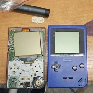 Game Boy Pocket   Game Boy Light   Game Boy Color   GBC GBC GBP Specialized replacement polarizer FSTN polarizing film STN polar
