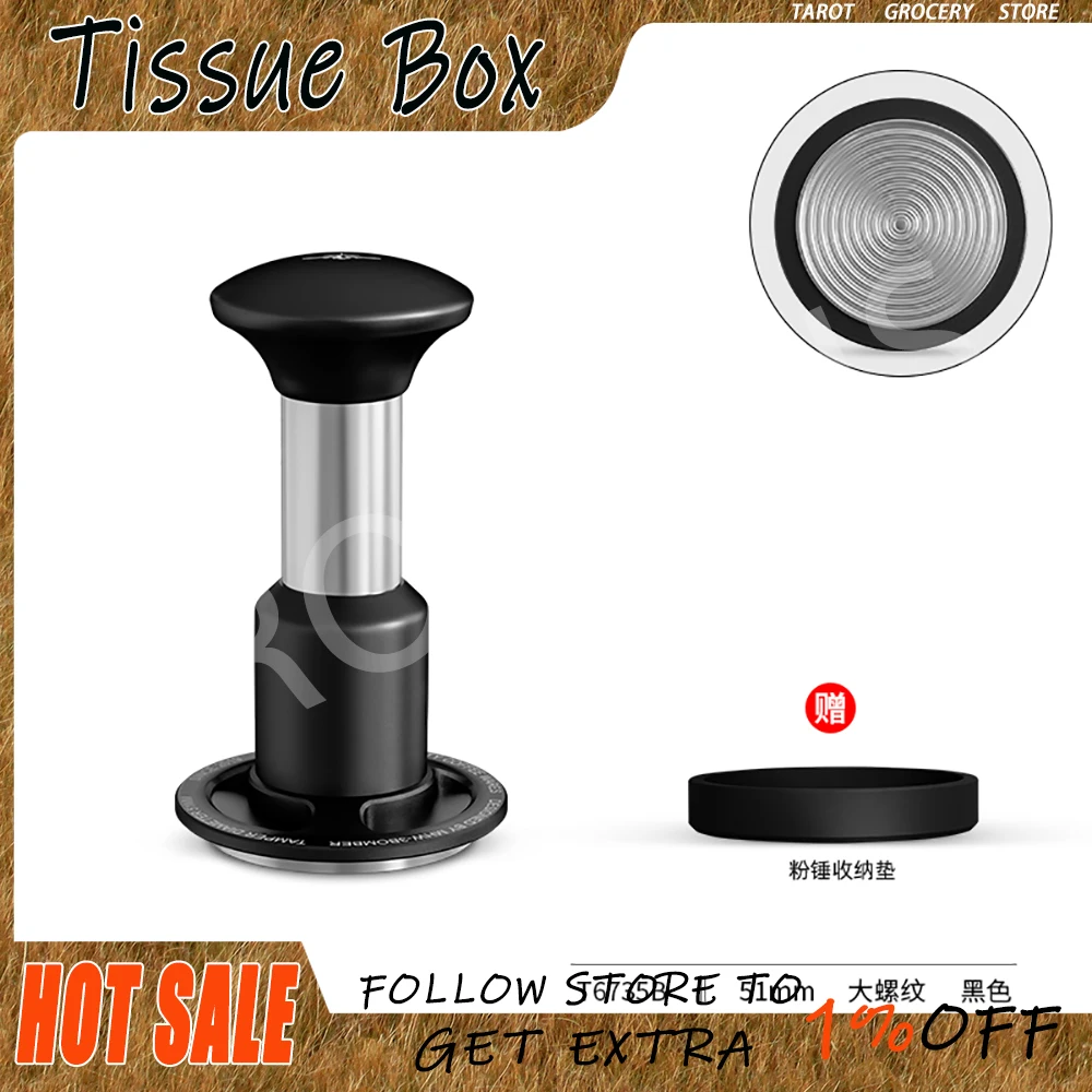 

Оригинальный ударный темпер MHW-3BOMBER Knight, 4 пружины для эспрессо с обратной связью под давлением 30 фунтов, темпер для кофе, инструмент для эспрессо