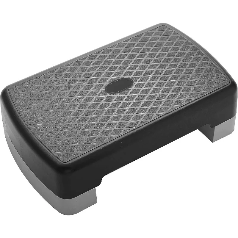 

18" Workout Aerobic Stepper Step Platform with 2 Risers