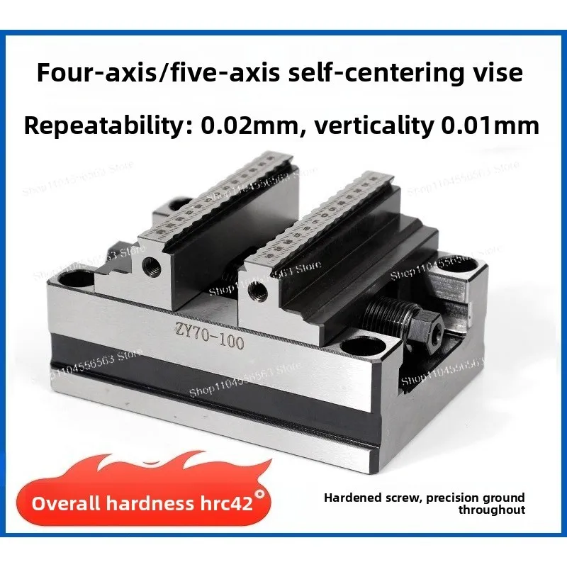 

Самоцентрирующиеся тиски с ЧПУ 3/4/5 дюймов — прецизионное приспособление для обрабатывающего центра с ЧПУ с револьверной головкой 4/5-осевой