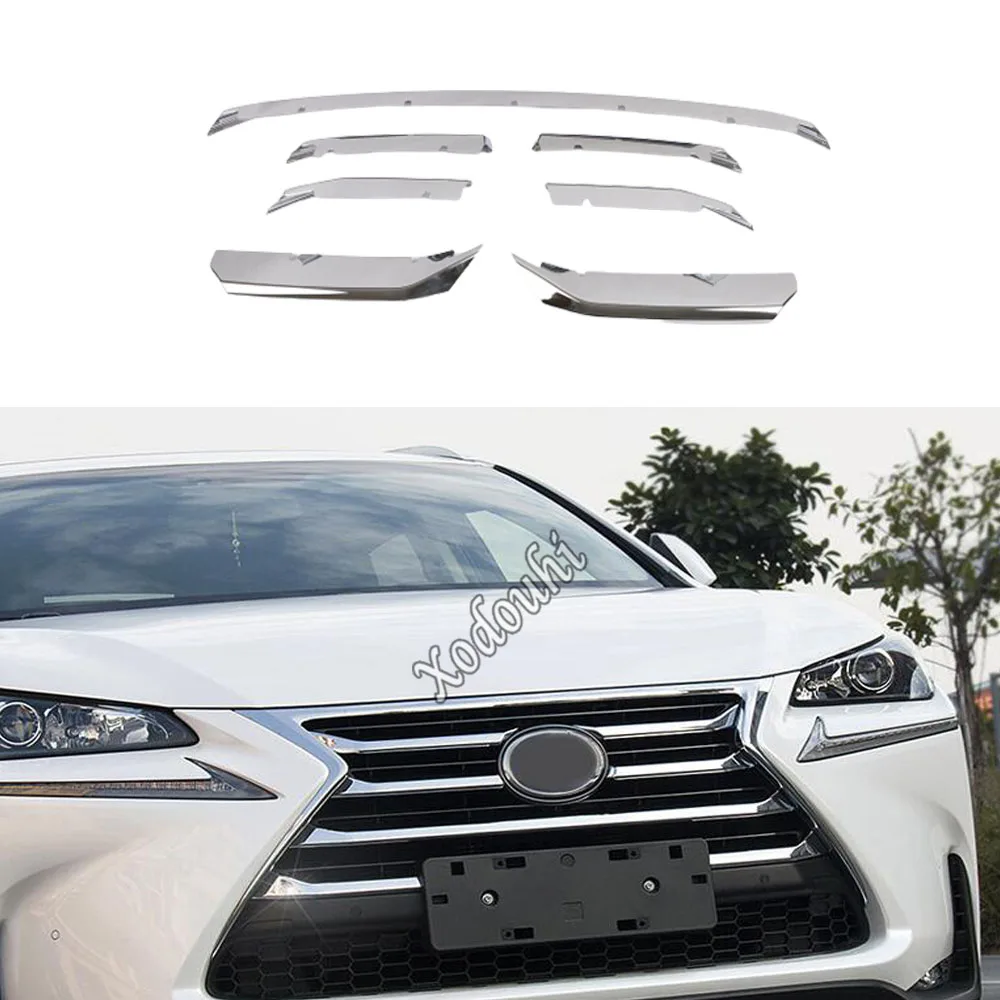 

Front Middle Center Grille Covers For Lexus NX 200 200t 300h 2015 2016 2017 2018 2019 2020 2021 Racing Grills Trim Accessories