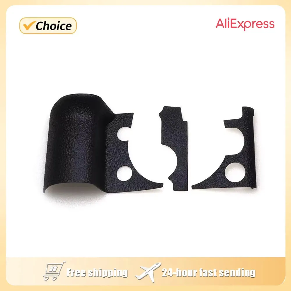 New Original Repair Parts Front Cabinet Handle Grip Rubber Cover 3 pieces For Panasonic Lumix DC-GH6