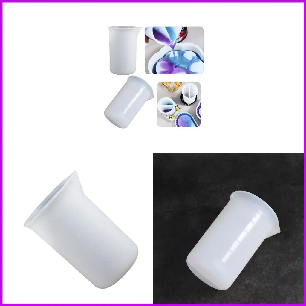 

Nonstick Silicone Mixing Cups for Craft Supplies and Kitchen Daily Use