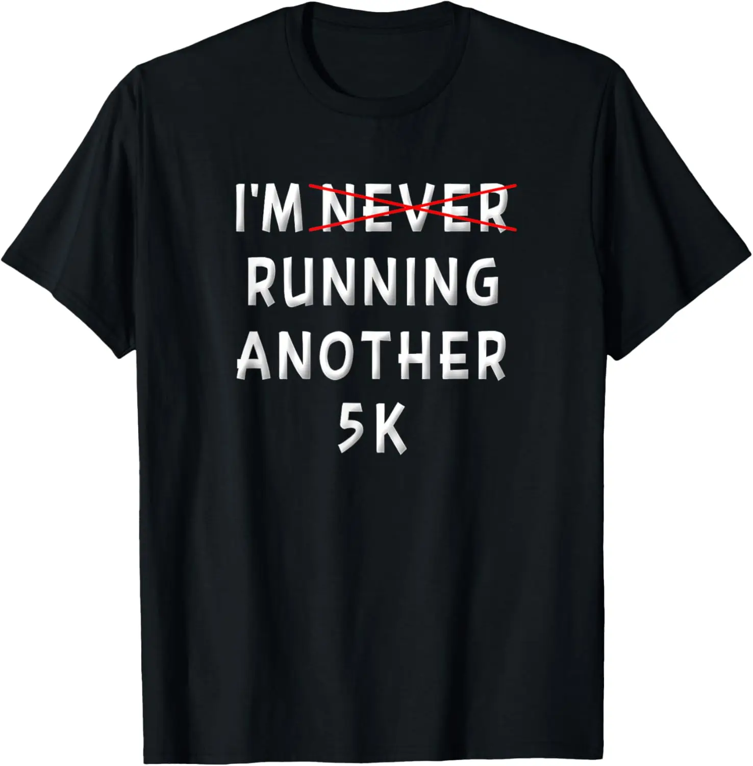

5K Runner Saying 5000-метровая гоночная финишер Подарочная футболка для бега 5K