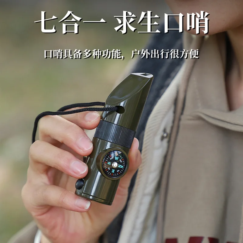 apito-multifuncional-7-em-1-para-atividades-ao-ar-livre-apito-de-sobrevivencia-apito-de-resgate-com-luz-led-termometro-e-bussola