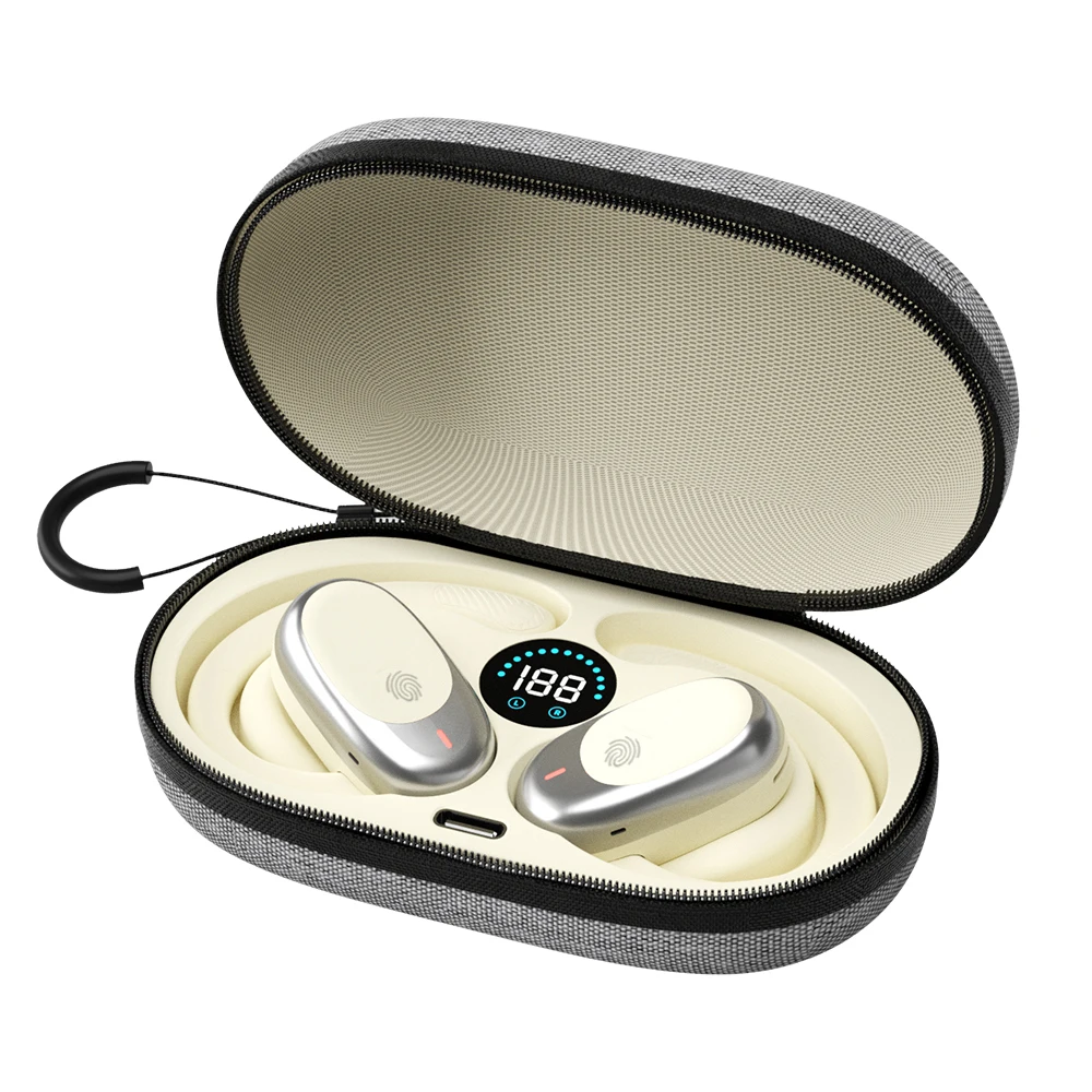 

Bone Air Conduction Earphones for IOS&Android Smartphones Comfortable to Wear 14MM Speaker Wireless Sport Headset