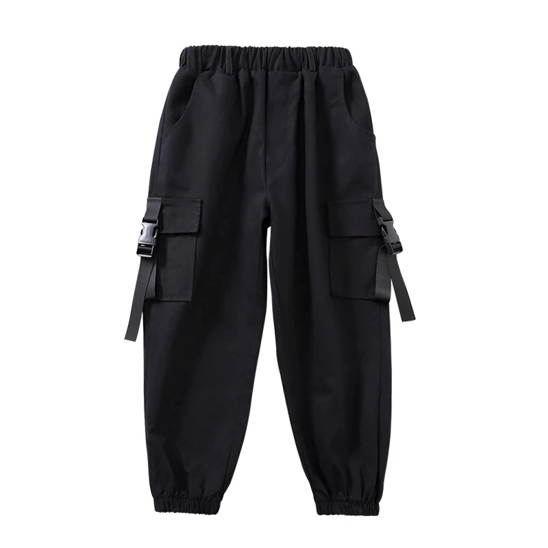 Teenage Girls Cargo Pants for New Fashion Spring Streetwear Hip Hop Sweatpants Girls Elastic Waist Trousers 6 8 10 12 14 Years