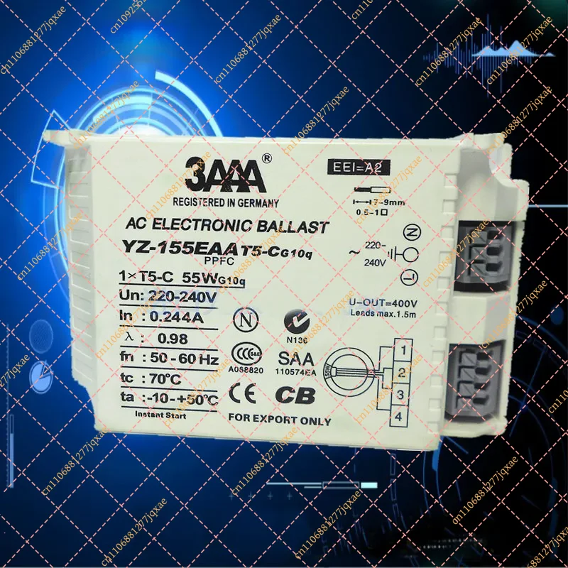 220-240V 55W Electronic Ballast Suitable for T5 Circular Ring Fluorescent Lamp