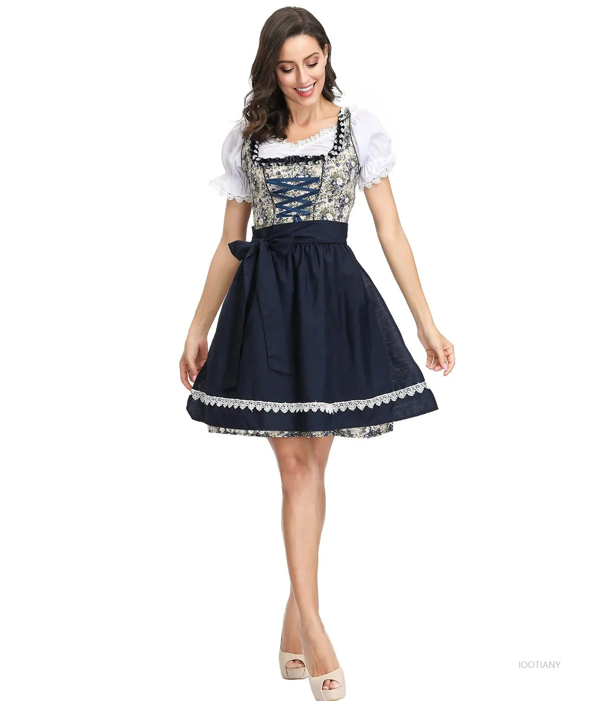 

German Oktoberfest Carnival Party Adult Beer Girl Costume Nightclub Club Masquerade French Beer Maid Girl Dress Masquerade Dress