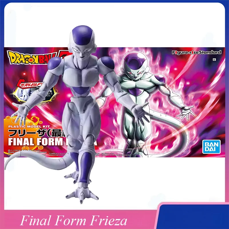 Figura de Acción Original de Bandai de Dragon Ball Z, FRS Figure-rise Standard, Freezer en Forma Final, Kit de Modelo Coleccionable, Regalo