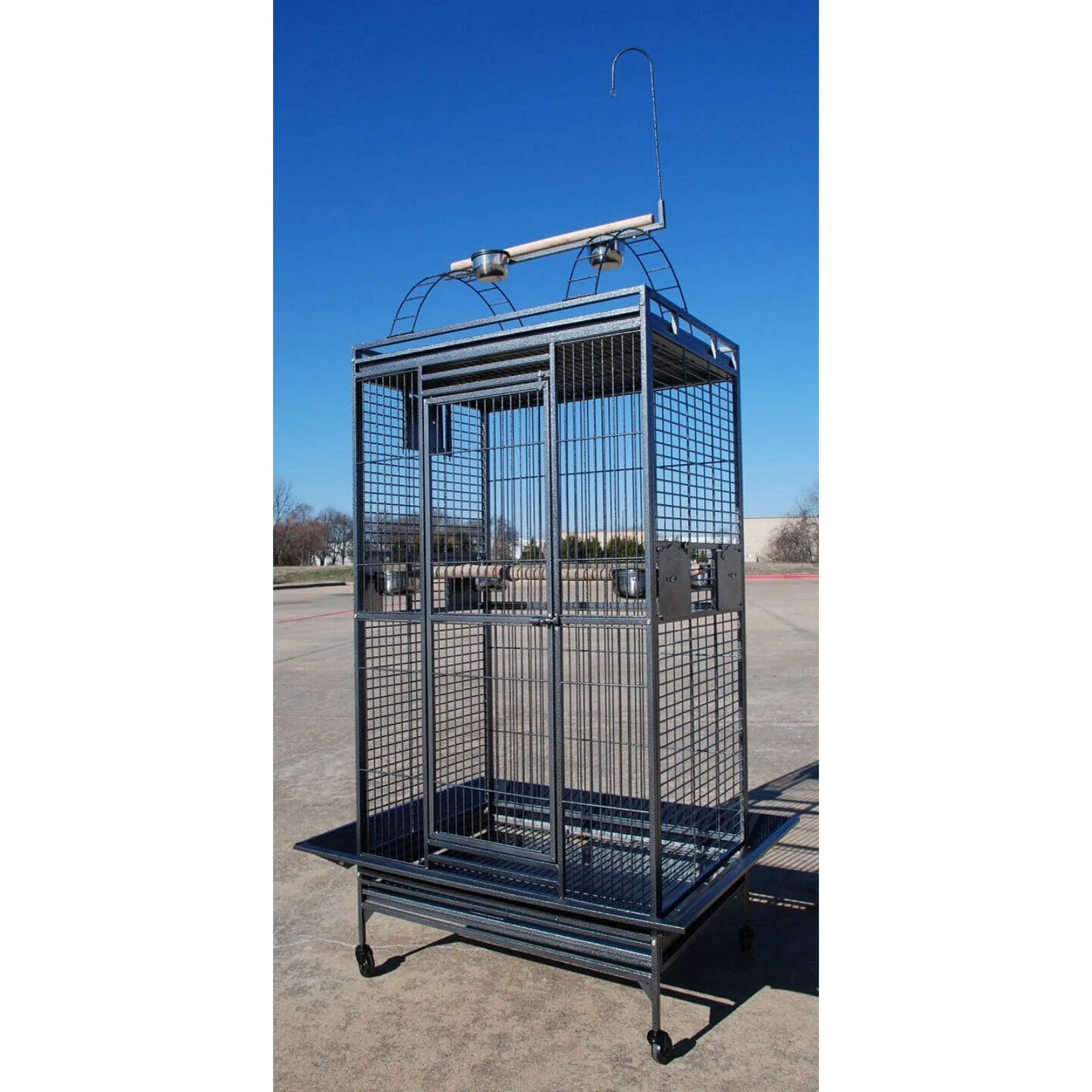 Large Open Play-Top Parrot Cage For Cockatiel Macaw Conure African Grey Conures United States