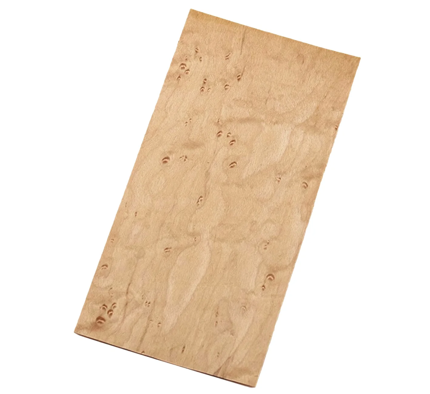 

5PCS 200x90x0.5mm Guitar Head Decorative Birdseye Maple Wood Veneer Sheets Guitar Handmade Wood Material Accessories