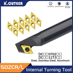 S10K-SDZCR07 S20R-SDZCR11 S25S-SDZCR11 internal turning Tool,boring bar,SDZCR/L CNC Cutting Tool Holder for DCMT07/09 Insert
