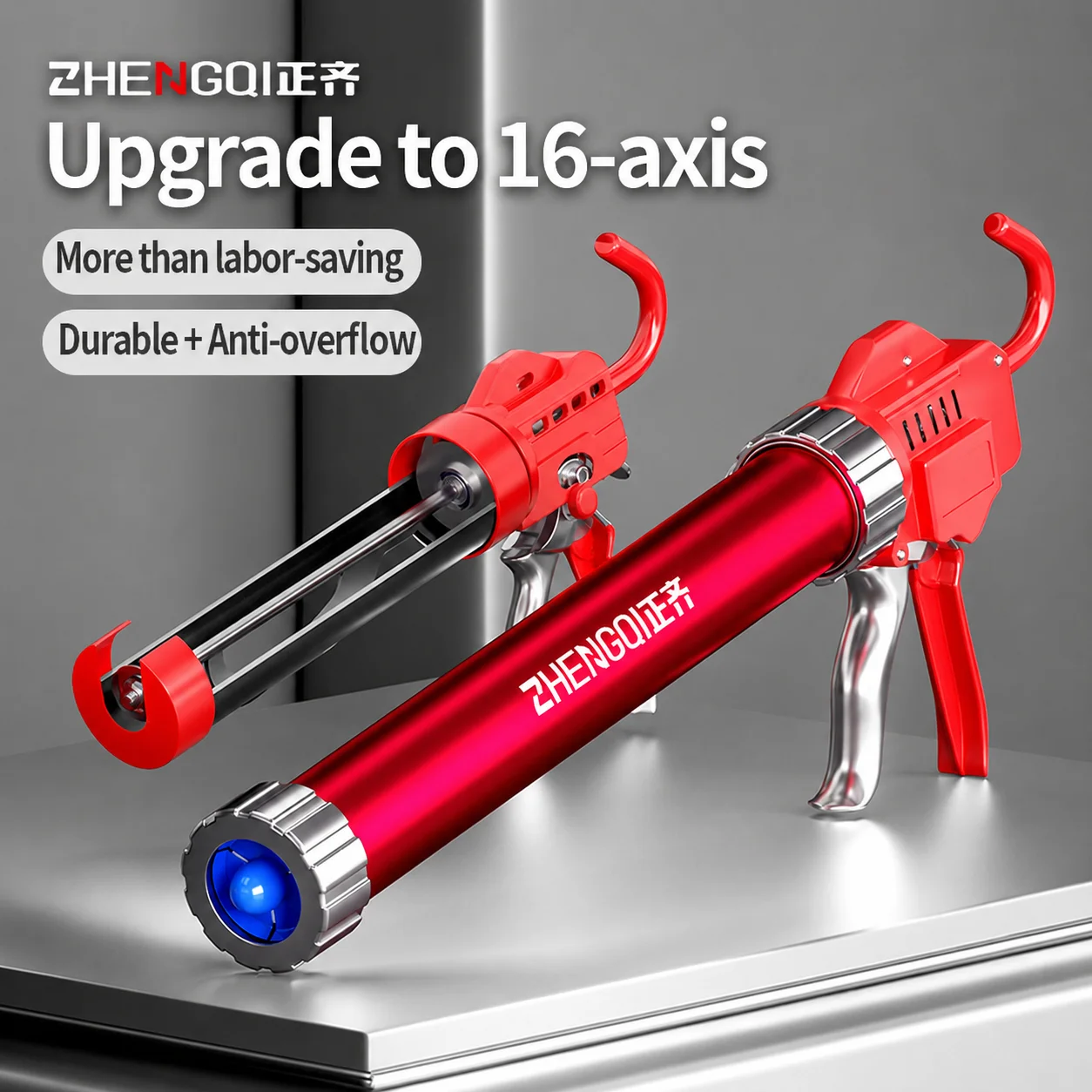 Glue Gun Finishing Tools Glue Seals for Doors and Windows Manual Caulking Gun Glass Corner Seam Filling Construction Hand Tools