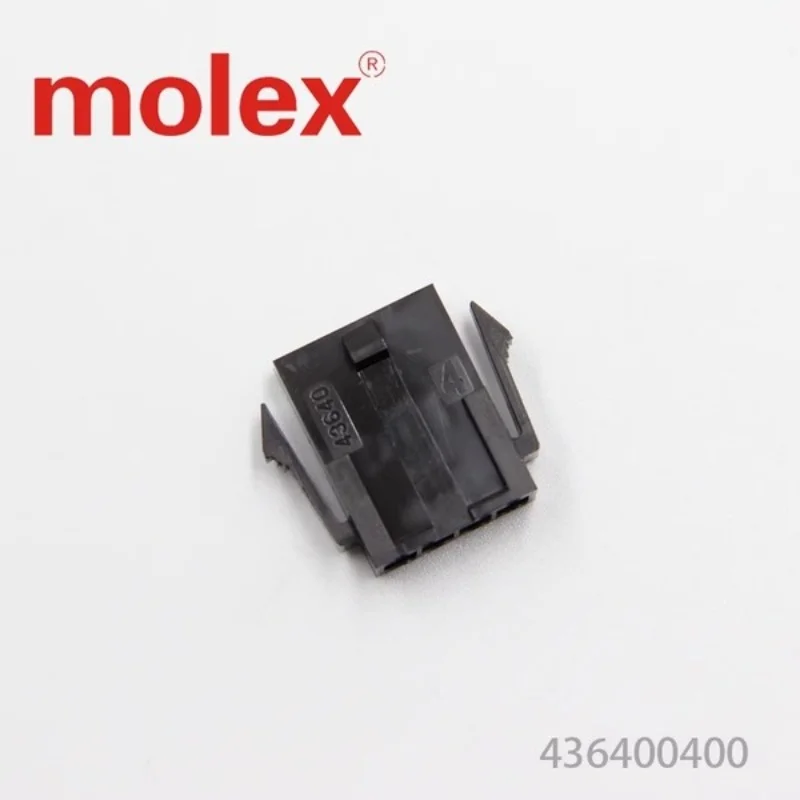 50PCS/SET Original genuine Automotive Connector 43640-0400 FOR MOLEX Micro-Fit 3.0 Plug Housing 4 Circuits UL 94V-0