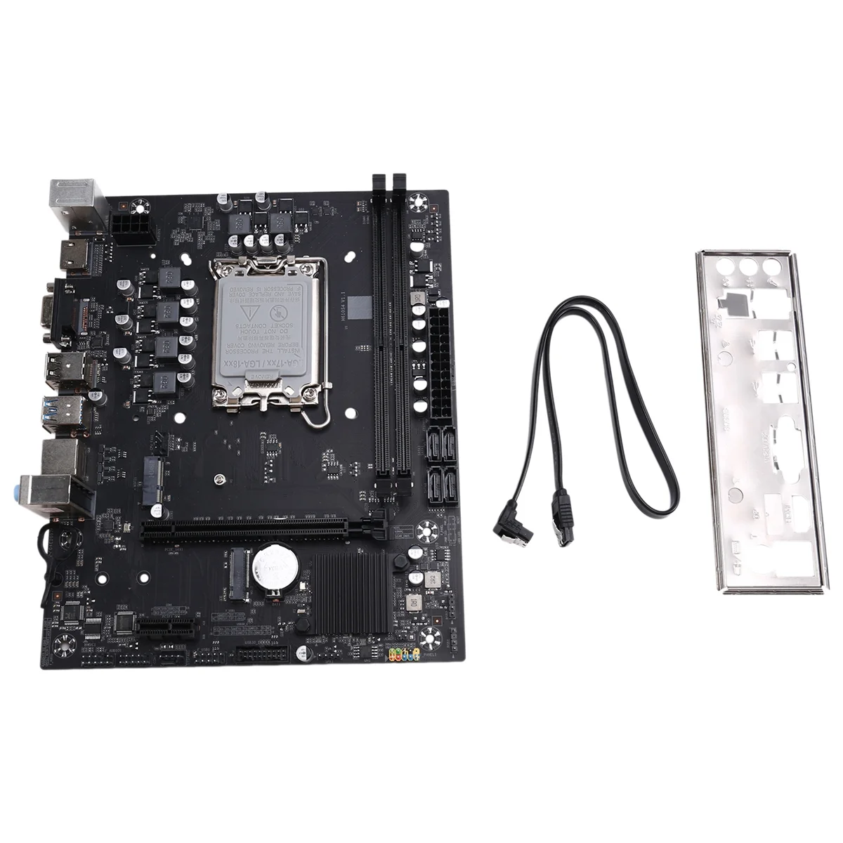 A44U H610S4 Desktop Computer Motherboard DDR4 Memory LGA1700 CPU I5 12400F/12100 RTL8111G/H 1000mbps LAN