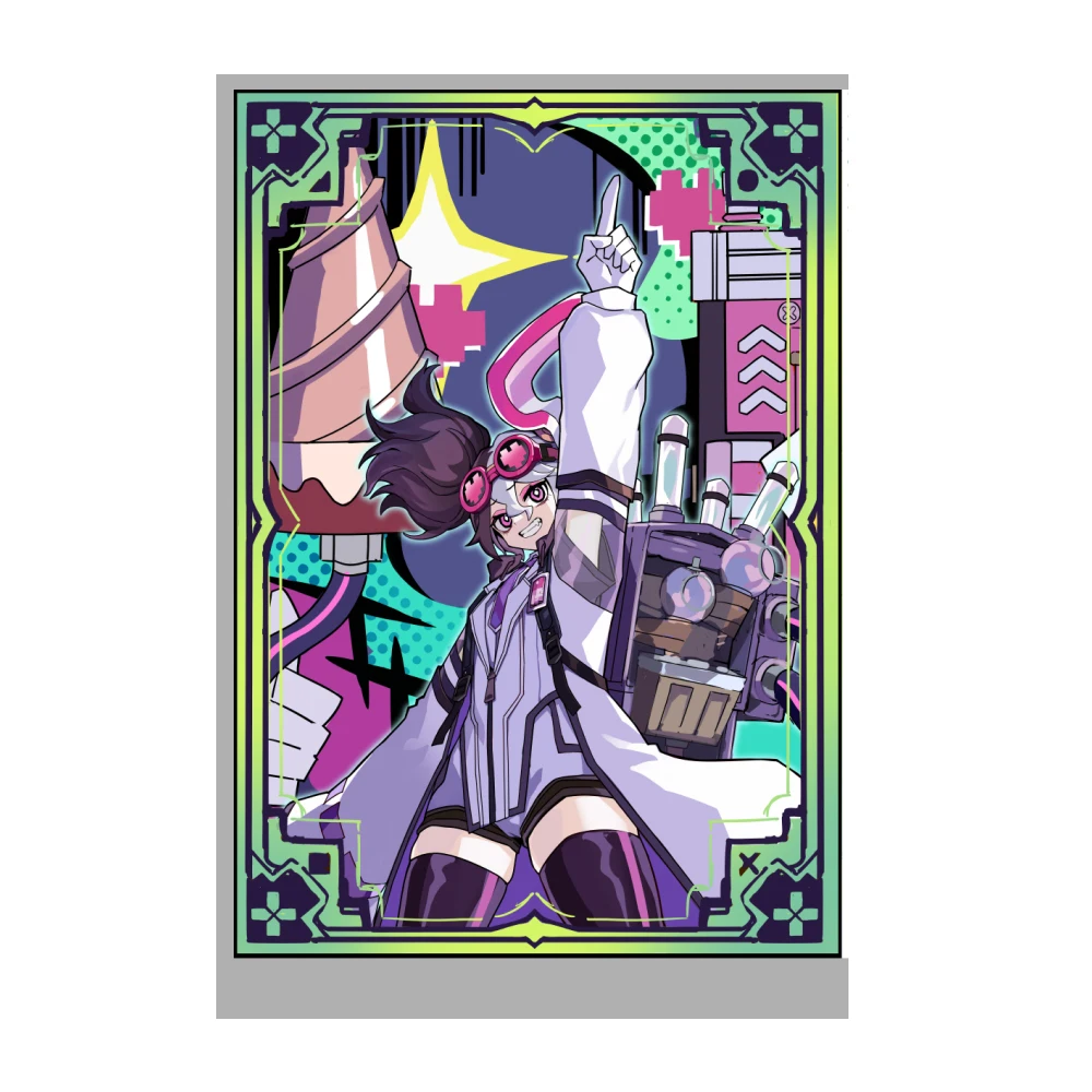 

Набор из 60 штук 63x90 мм для самостоятельного изготовления Yu-Gi-Oh! Защитные чехлы для карт Vanquish Soul Rocks YGO, подарочные игрушки