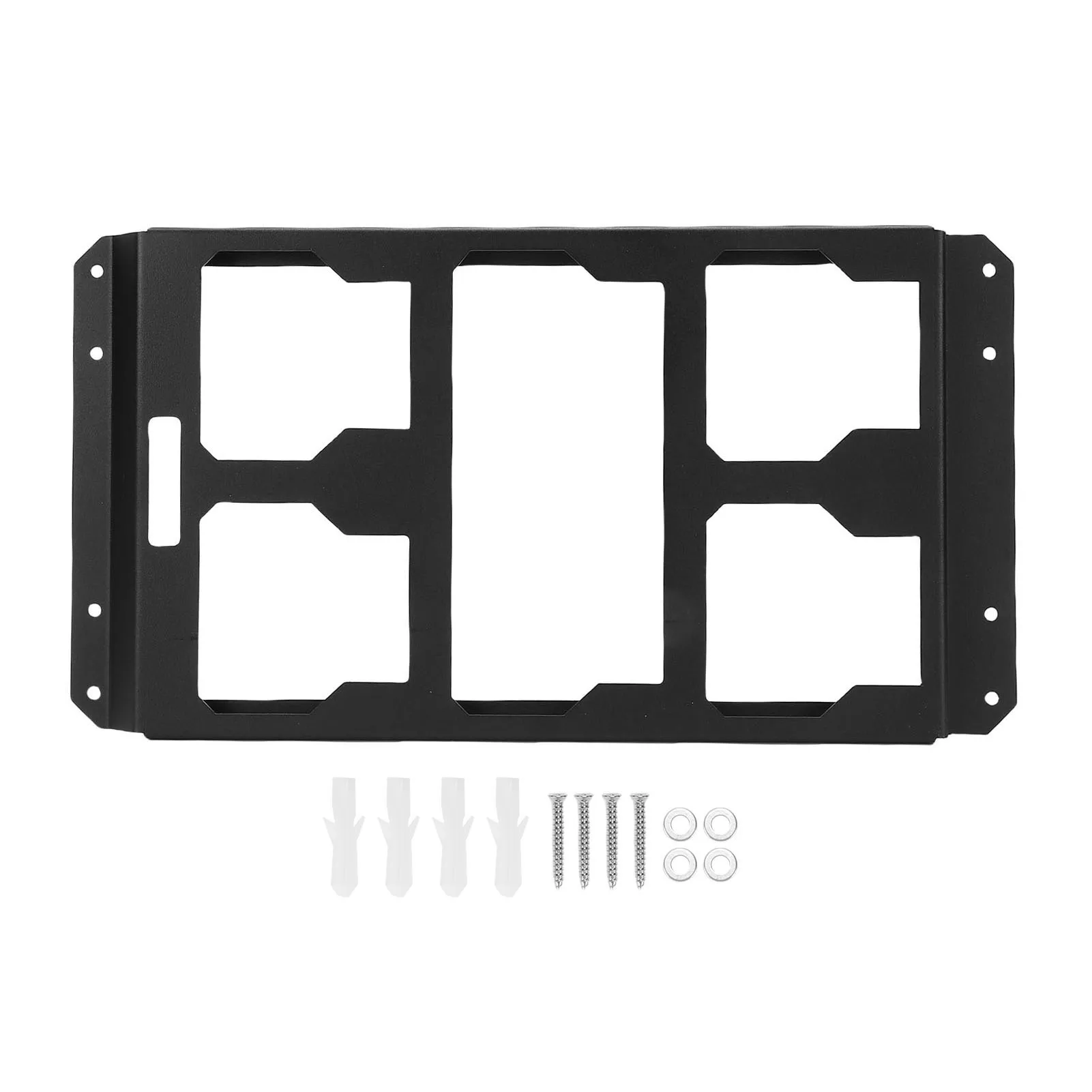 

Toolbox Organizer Plate Toolbox Mounting Plate High Strength Electroplating Metal Wall and Floor Mounted Replacement for